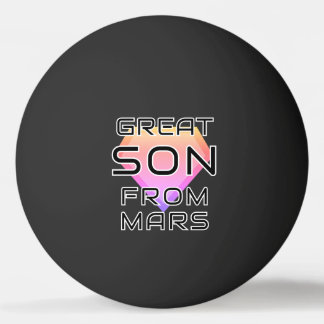 Balle De Ping Pong Grand Fils de Mars