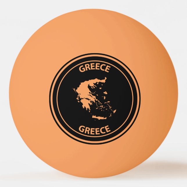 Balle De Ping Pong Grèce (Devant)