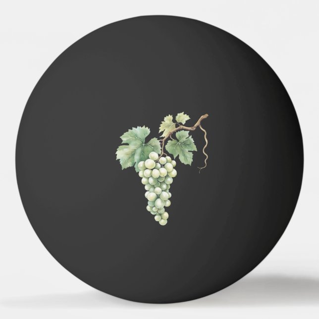 Balle De Ping Pong Green Grapes Oranges Fruit  (Devant)