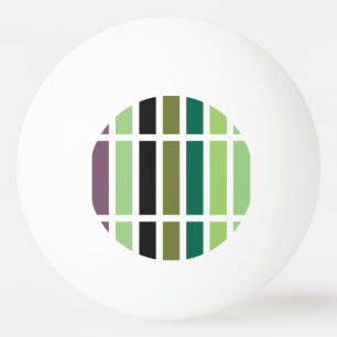Balle De Ping Pong Green purple Black Hues