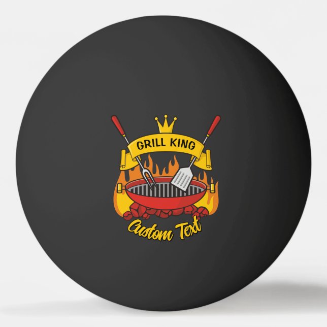 Balle De Ping Pong Grill King (Devant)