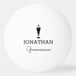 Balle De Ping Pong Groomsman Gift Party Personnalisé G
