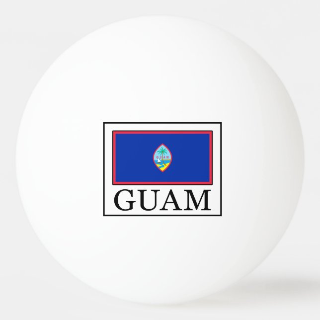 Balle De Ping Pong Guam (Devant)