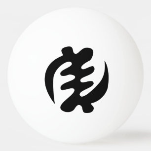 Balle De Ping Pong Gye Nyame God is Supreme Adinkra