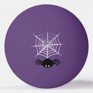 Balle De Ping Pong Halloween Spider Web