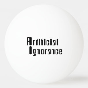 Balle De Ping Pong Ignorance artificielle