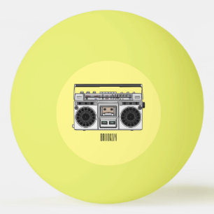 Balle De Ping Pong Illustration de la bande dessinée radio