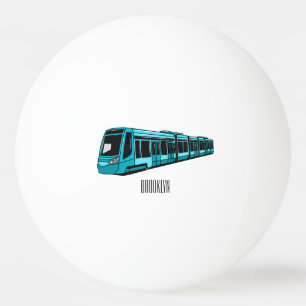 Balle De Ping Pong Illustration de locomotive électrique