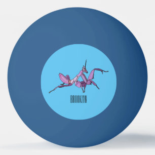 Balle De Ping Pong Illustration de l'orchidée mante