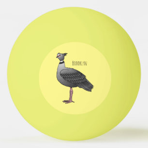 Balle De Ping Pong Illustration d'oiseau du crieur du sud