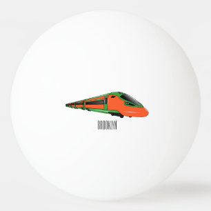 Balle De Ping Pong Illustration du train à balles