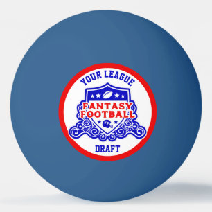 Balle De Ping Pong Imaginaire Football Emblem Brouillon Pick Lottery