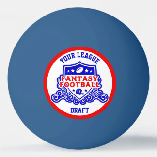 Balle De Ping Pong Imaginaire Football Emblem Brouillon Pick Lottery