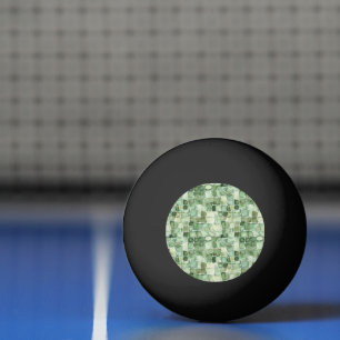 Balle De Ping Pong Impression d'animal d'alligator vert