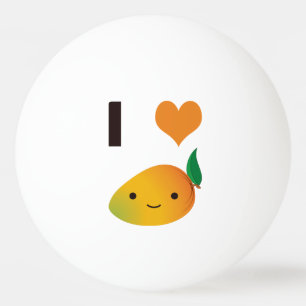 Balle De Ping Pong Je coeur Mango