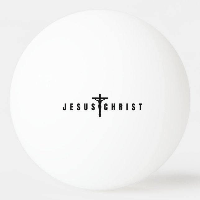 Balle De Ping Pong Jesus Christ (Devant)