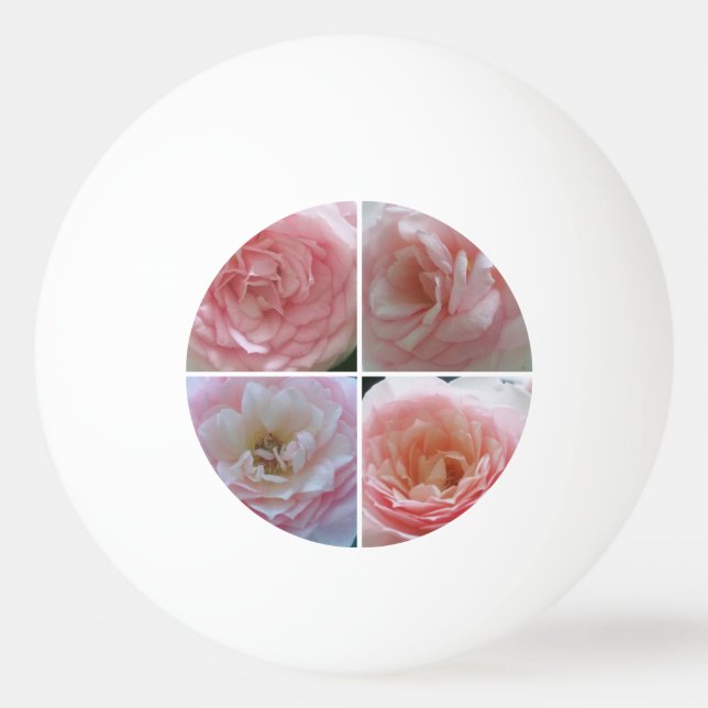 Balle De Ping Pong Joli Rose (Devant)