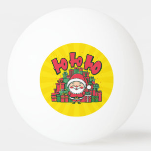 Balle De Ping Pong Jolly Cartoon Père Noël Noël-67748