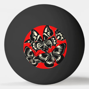 Balle De Ping Pong Jour de la coupe des papillons morts (2)