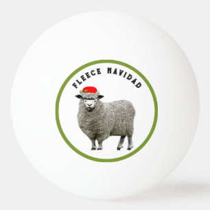 Balle De Ping Pong Joyeux Noël