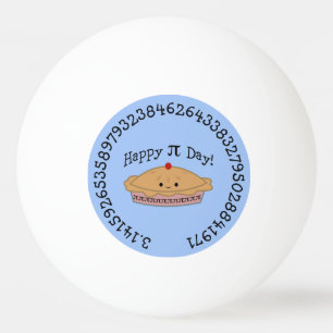 Balle De Ping Pong Joyeux Pi Day Pie