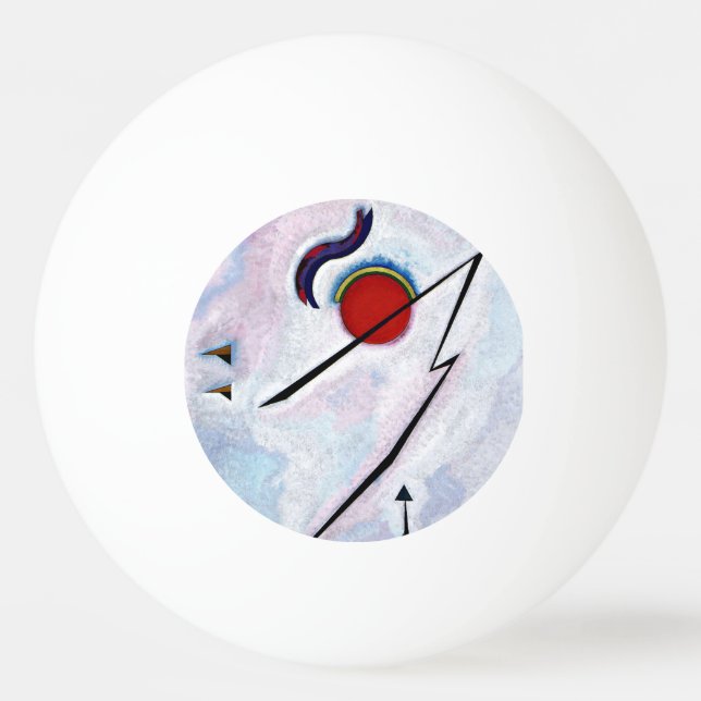Balle De Ping Pong Kandinsky - Angular Line (Devant)