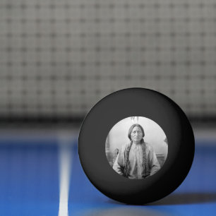 Balle De Ping Pong Lakota Leader assis Bull Amérindien
