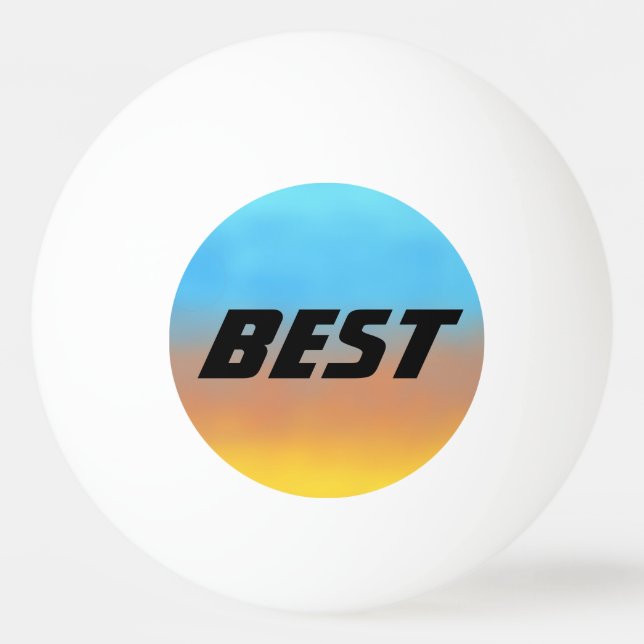 Balle De Ping Pong Le Meilleur Bal De Pong (Devant)