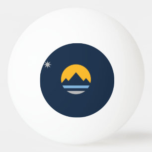 Balle De Ping Pong Le nouveau drapeau de Reno, Nevada