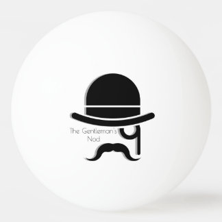 Balle De Ping Pong Le signe d'assentiment du monsieur