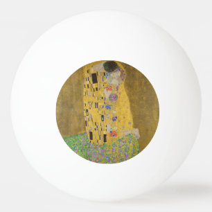 Balle De Ping Pong Les amoureux embrasser Embrace par Gustav Klimt