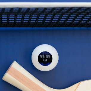 Balle De Ping Pong Les vrais hommes de SlipperyJoe pleurent des larme