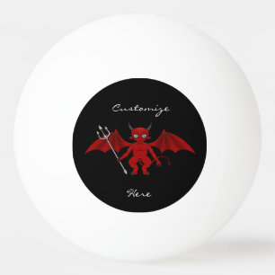 Balle De Ping Pong Little Red Devil Thunder_Cove