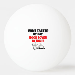 Balle De Ping Pong Livre Lover Wine Taster