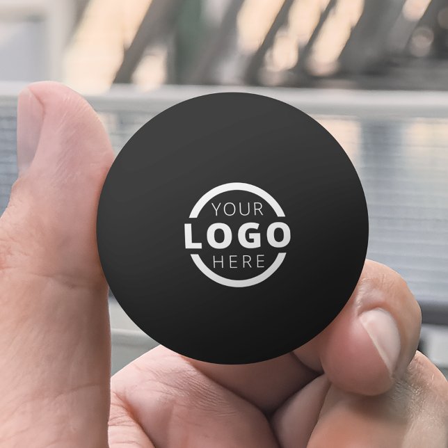 Balle De Ping Pong Logo d'entreprise personnalisé Noir d'entreprise (Créateur téléchargé)