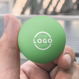 Balle De Ping Pong Logo d'entreprise personnalisé Vert d'entreprise