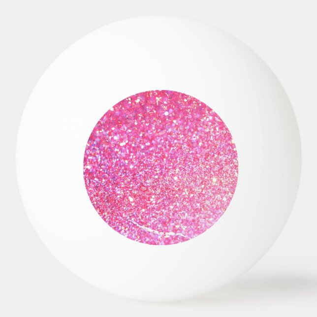Balle De Ping Pong Luxe brillant de parties scintillantes (Dos)