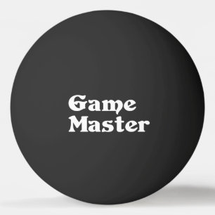 Balle De Ping Pong Maître de jeu