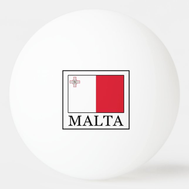 Balle De Ping Pong Malte (Devant)