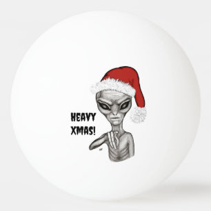 Balle De Ping Pong Mauvais Alien, Lourds Noël !