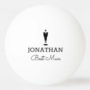 Balle De Ping Pong Meilleur cadeau de mariage homme personnalisé