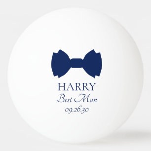 Balle De Ping Pong Meilleur homme noeud papillon bleu
