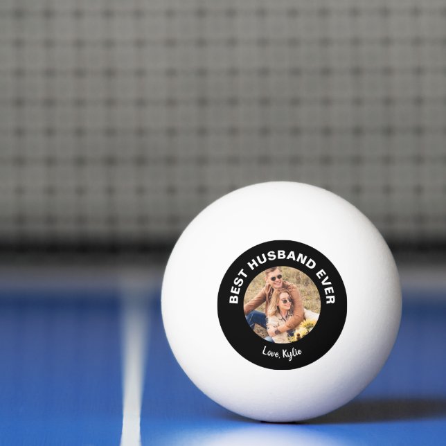 Balle De Ping Pong Meilleur Mari Jamais Photo (Filet)