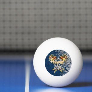 Balle De Ping Pong Mermaids - Design nautique pour les amoureux des o