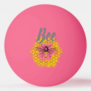 Balle De Ping Pong Miel abeille Bumblebee été et printemps à la mode