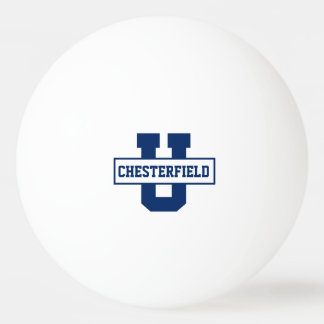 Balle De Ping Pong Modèle monogramme de l'équipe sportive personnalis