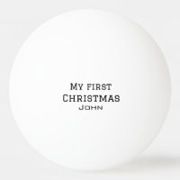 Mon premier Noël ajouter nom masculin hommes texte