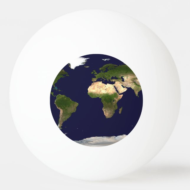 Balle De Ping Pong Monde entier - Planète Terre (Devant)