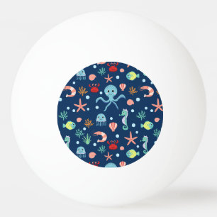 Balle De Ping Pong Monde marin