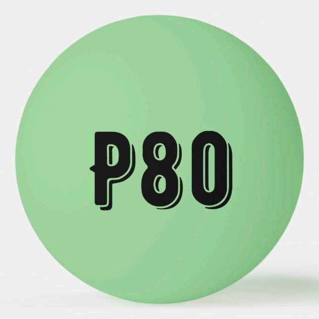 Balle De Ping Pong Monogrammed Sporty P80 (Devant)